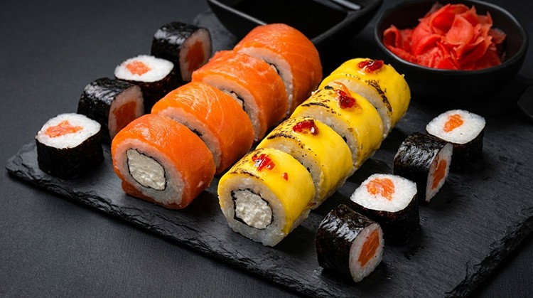 Сет лосось та сир Mini