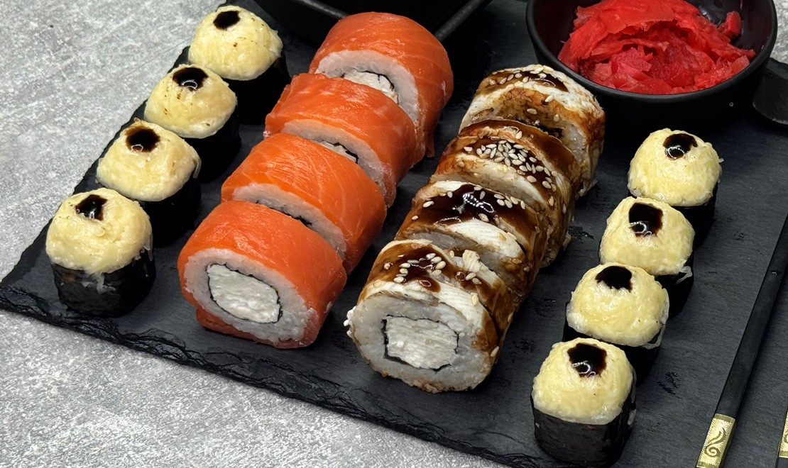 Сет лосось та вугор Mini