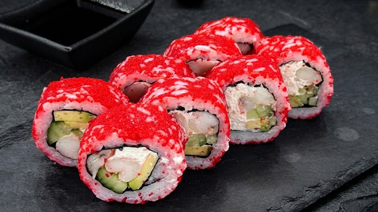 РОЛ КАЛІФОРНІЯ З КРЕВЕТКОЮ